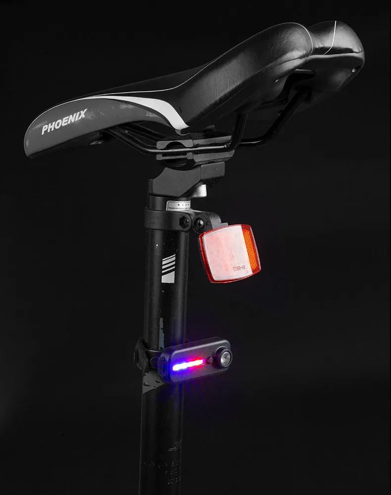 Linterna de policía de hombro rojo y azul con Clip, linternas recargables por USB, luz de advertencia de seguridad para bicicleta, Led de policía